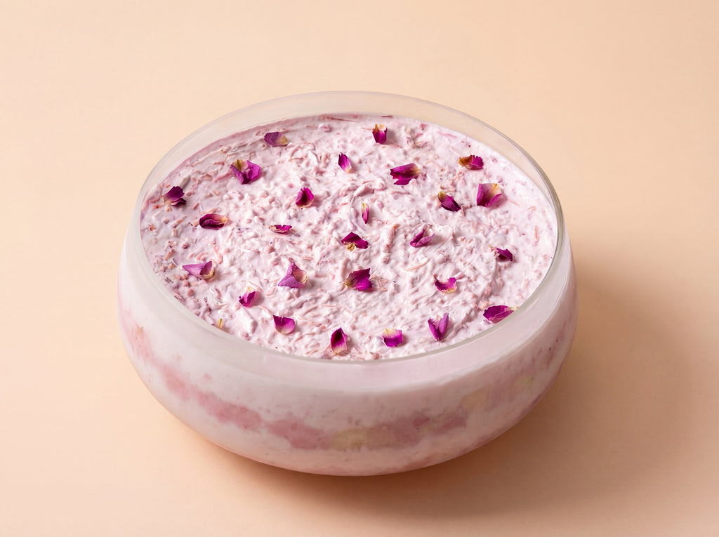 Rose Falooda Cake