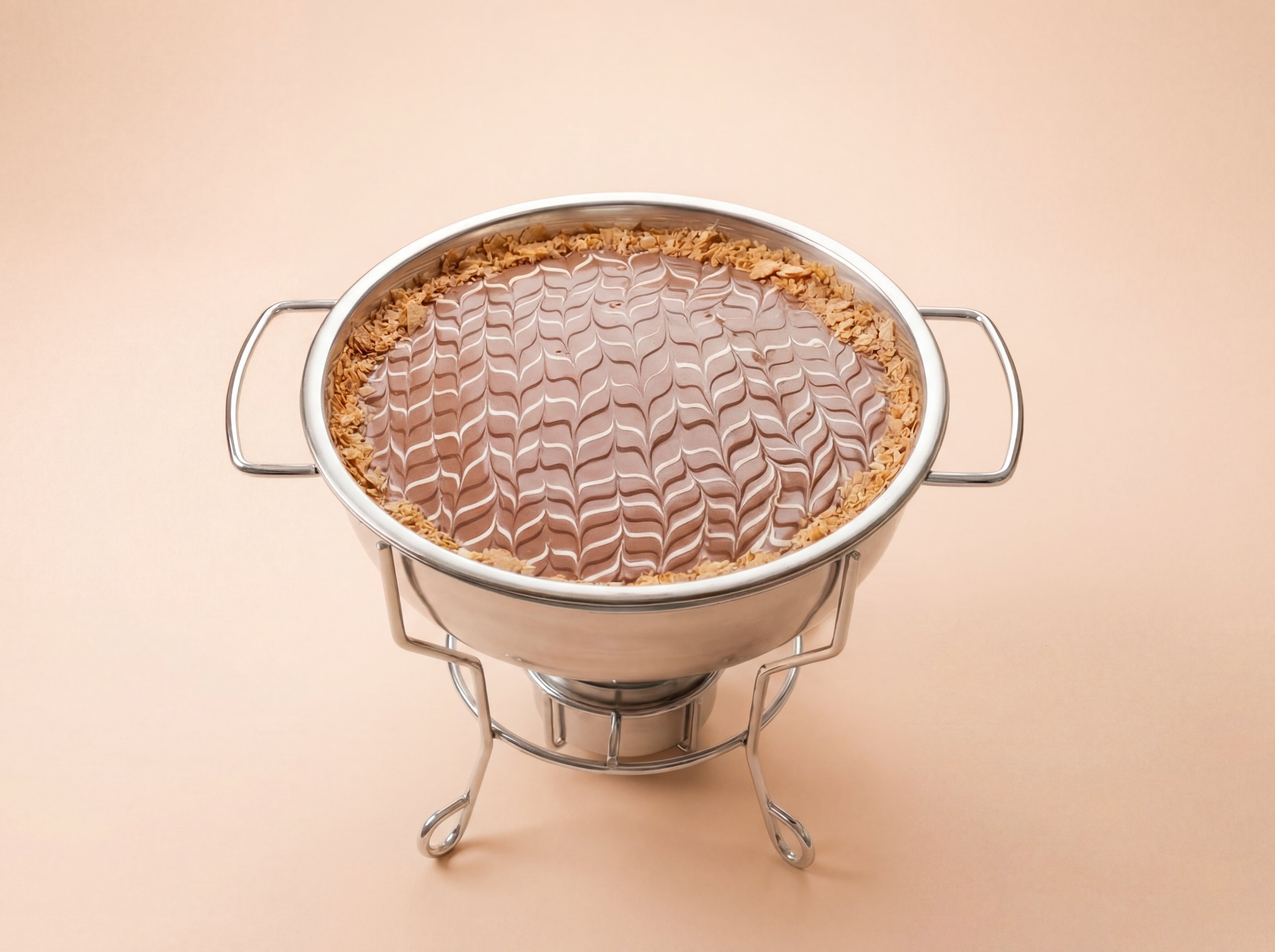 Chocolate harmony warm pudding